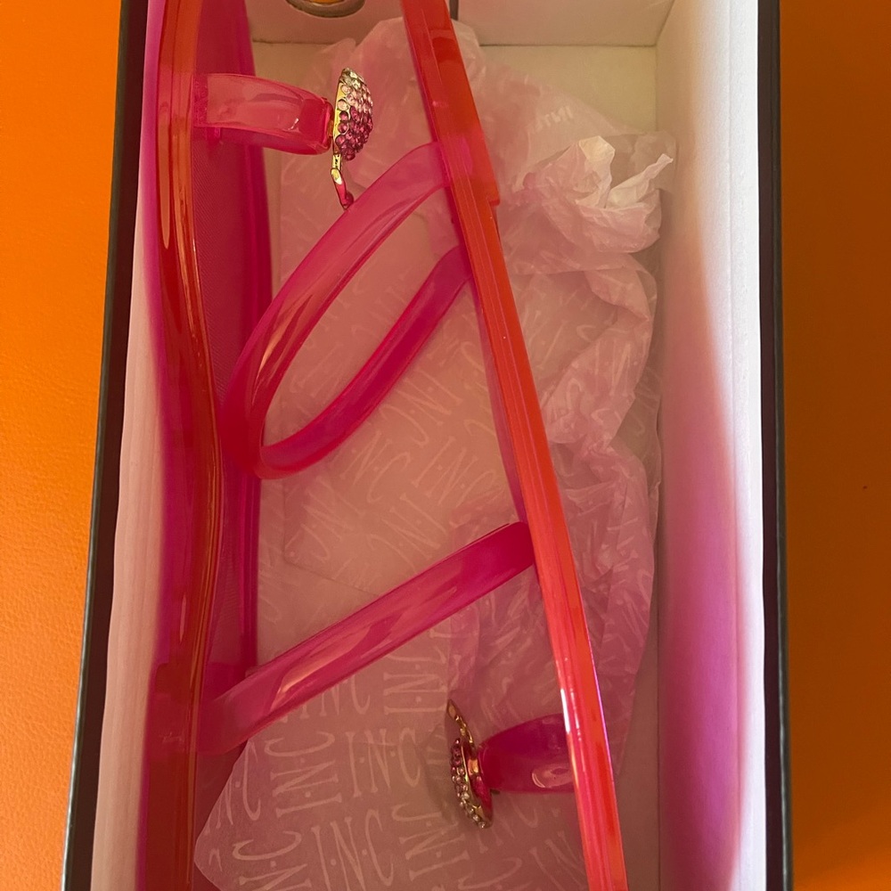 INC International Concepts Pink Sandals